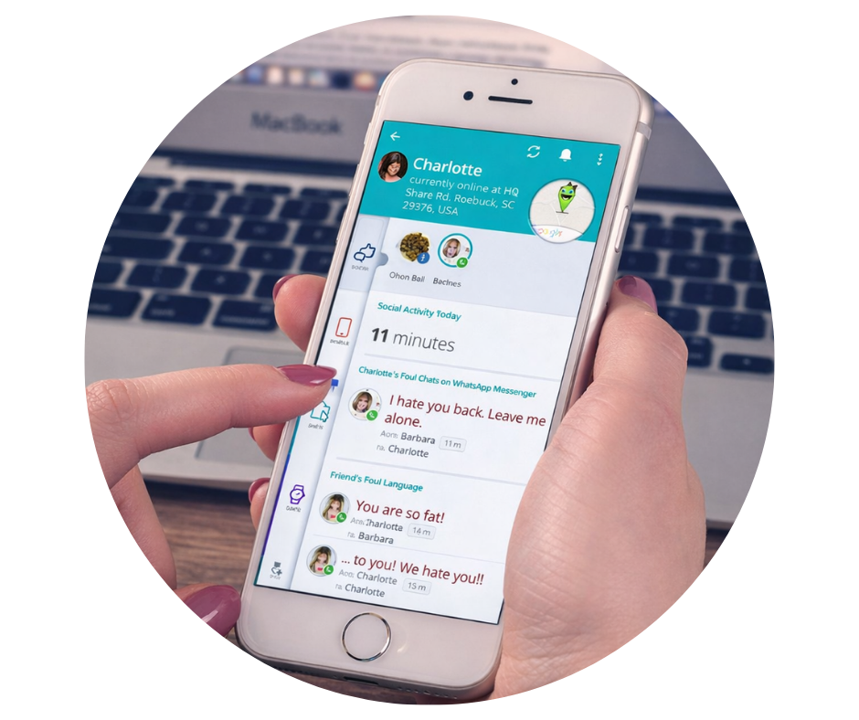 Social media monitoring feature icon